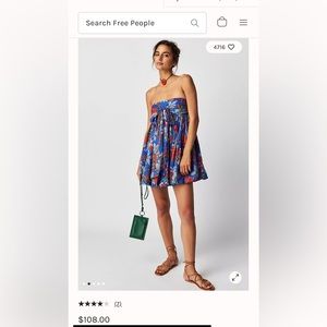 Free People Mai Tai Mini Dress